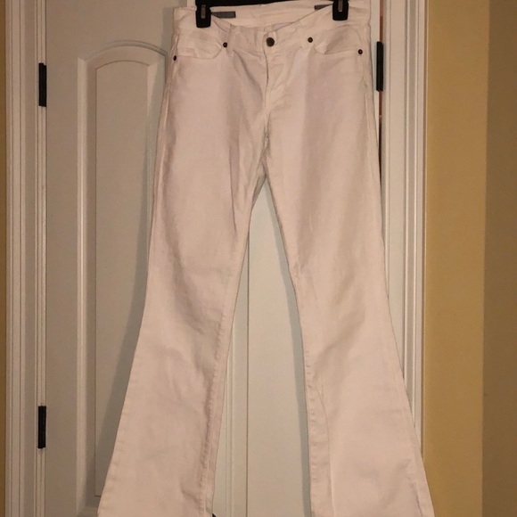 Citizens of Humanity White Bootcut Jeans Size 29 - Picture 2 of 6